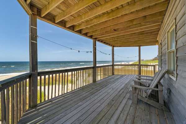 Property grounds - 7BR oceanfront home with private pool (Nags Head)