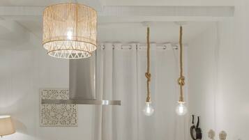 Luxury Apartment, City View | Living area | Flat-screen TV