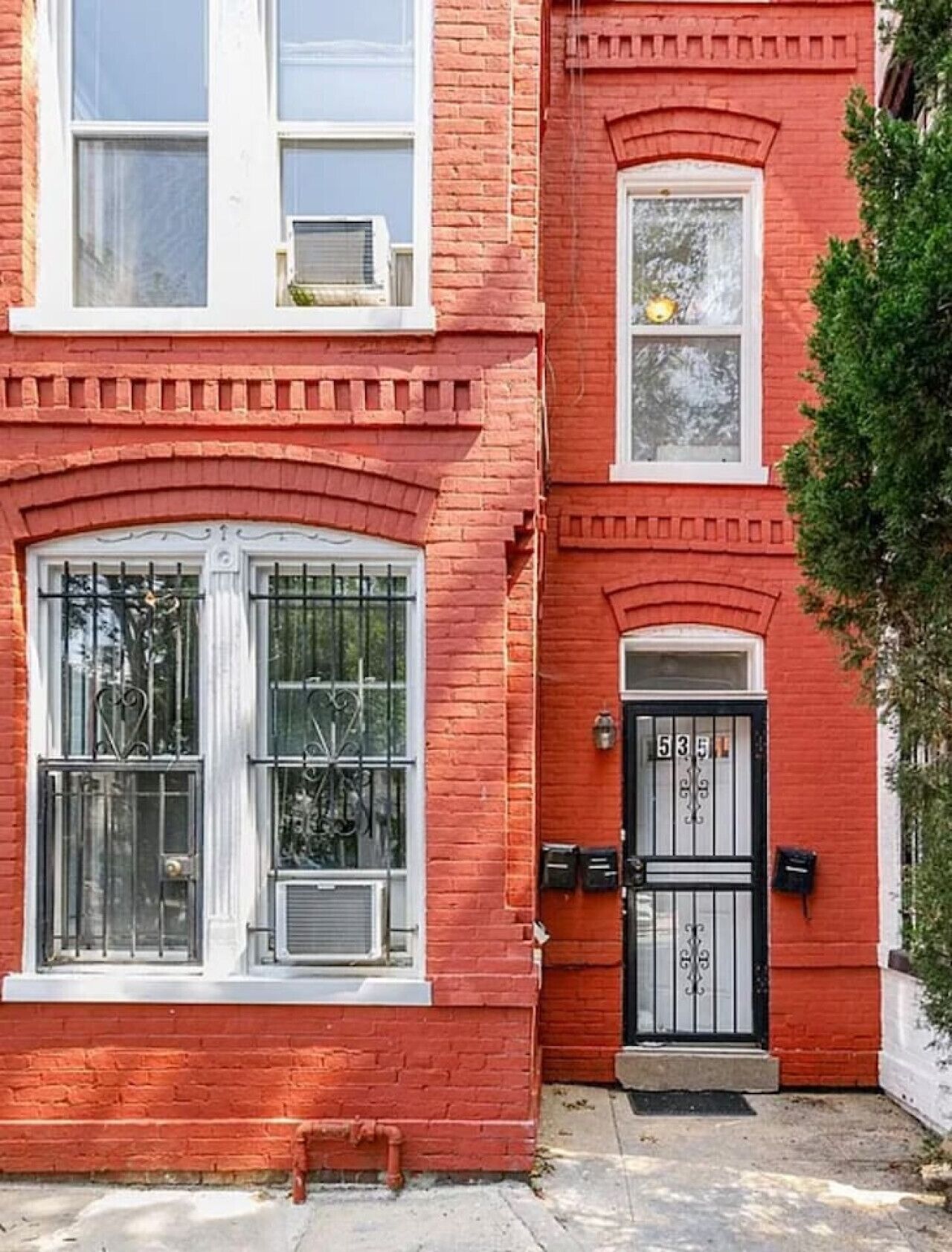 Details aan de buitenkant