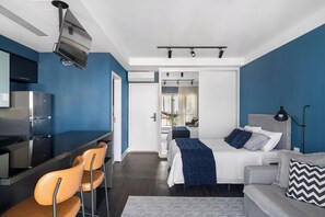 1 室のベッドルーム、アイロン / アイロン台、WiFi、ベッドシーツ