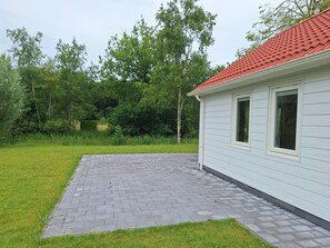 House | Balcony - Chalet in Friesland With Terrace (Sint Nicolaasga)