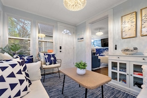 Smart TV, video games, table football, ping pong