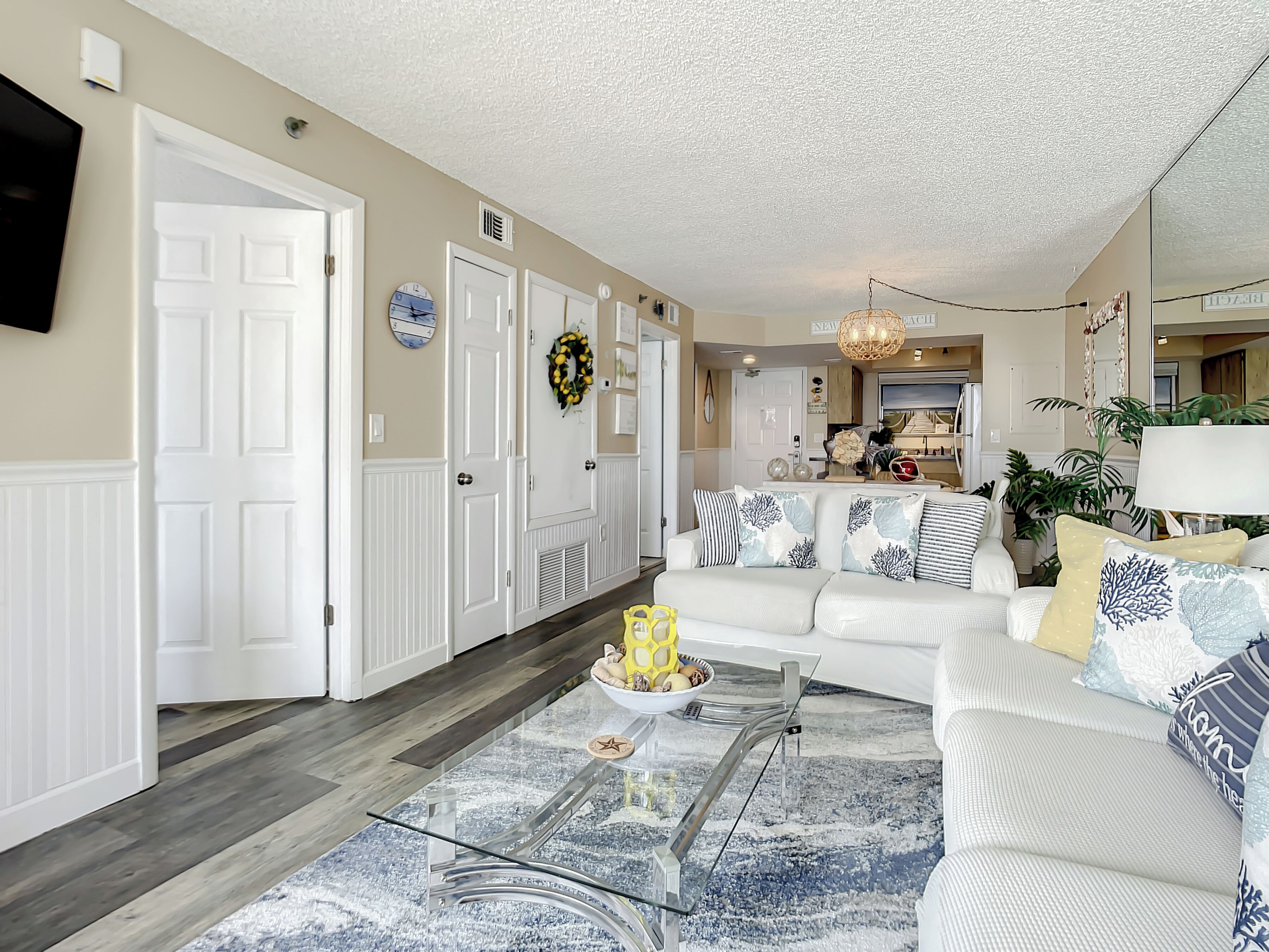 公寓客房, 多張床, 露台, 海景 (Oceania Beach Club 505) | 客廳