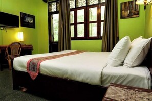 Habitación doble Deluxe, vista al jardín | Wifi gratis
