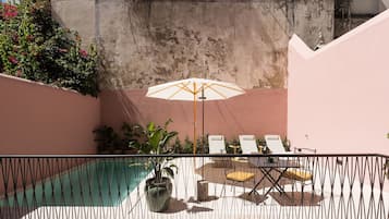 Classic Apartment, Pool View | Terrace/patio