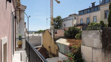 Udsigt fra overnatningsstedet