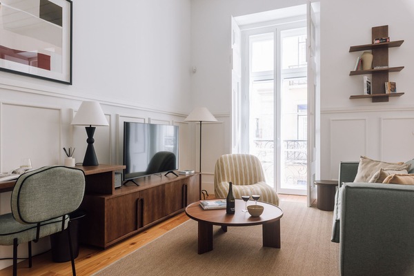 Apartamento clássico | Área de estar