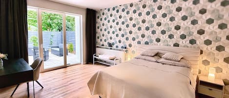 2 habitaciones, escritorio y insonorización