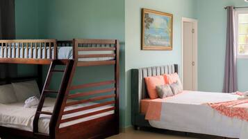 1 habitación y ropa de cama