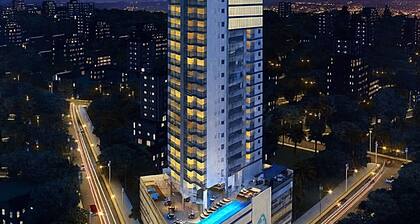 Studio with sea view - ItajaĂ/BC - main beaches of ItajaĂ and BC.