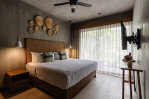 1 bedroom, in-room safe, iron/ironing board, travel crib