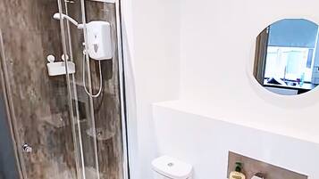 Hair dryer, towels