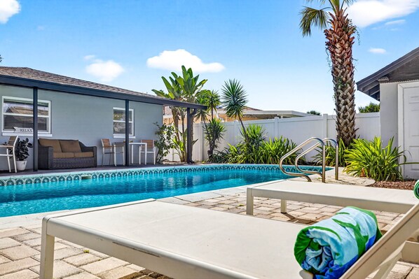 Außenpool, beheizter Pool