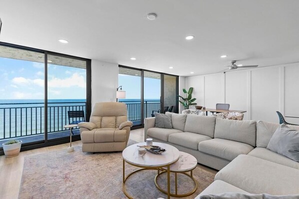 Condo, Multiple Beds (Moontide B707) | Living area - Moontide B707 (New Smyrna Beach)