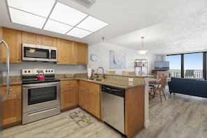 Condo, Multiple Beds (Moontide B103) | Private kitchen