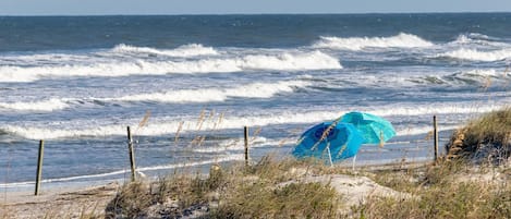 Condo, Multiple Beds (Moontide B103) | Beach | On the beach