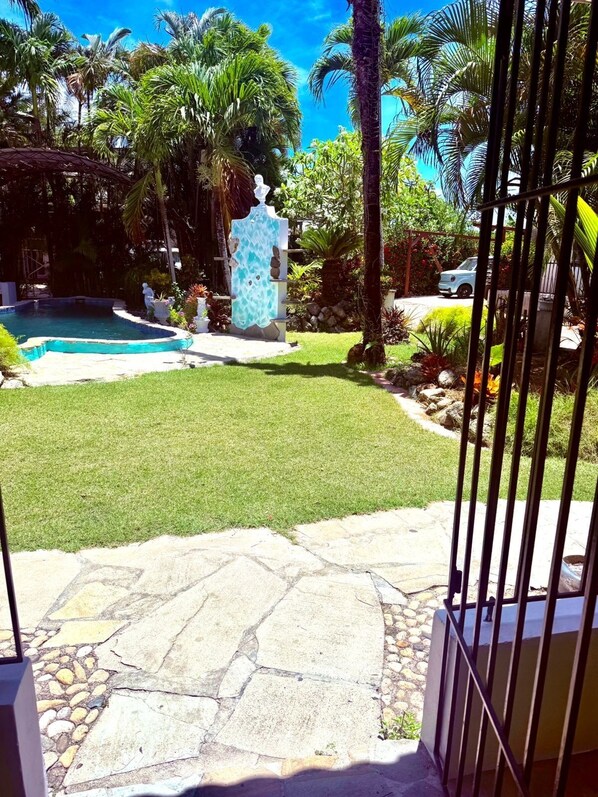 Economy-Studio, Gartenblick | Terrasse/Patio