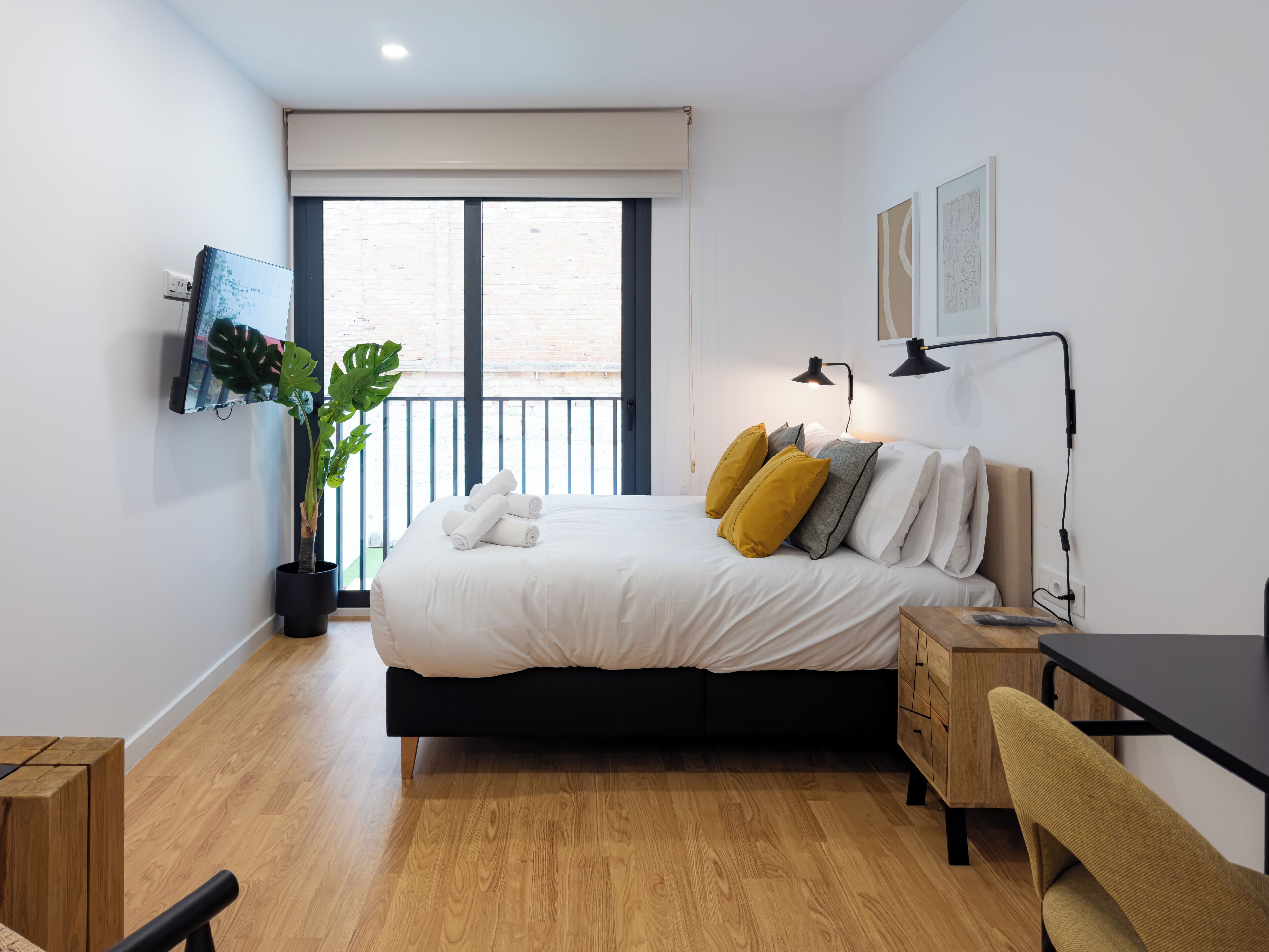 1 habitación, ropa de cama de alta calidad y cubrecamas 