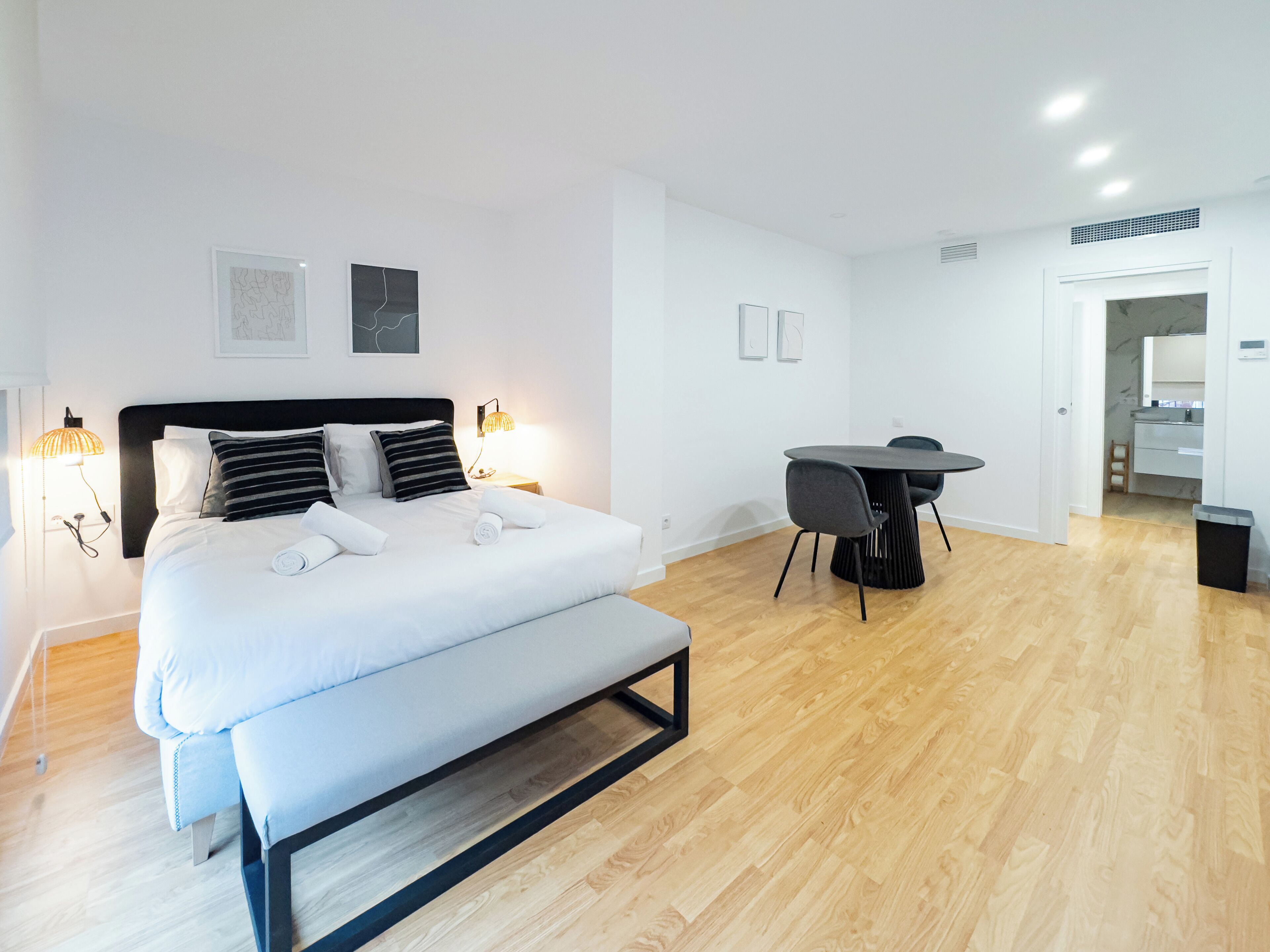 Comfort Studio (1 Bedroom) | 1 bedroom, premium bedding, down comforters, iron/ironing board