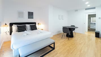 Comfort Studio (1 Bedroom) | 1 bedroom, premium bedding, down comforters, iron/ironing board