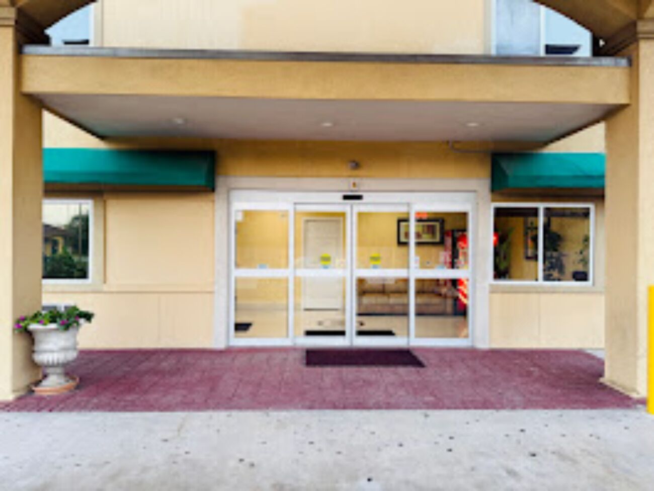 Façade de l’hébergement