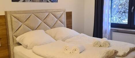 1 chambre, fer et planche Ă repasser, Wi-Fi, draps fournis