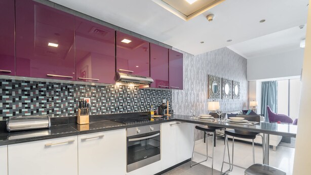Apartment | 1 bedroom, high-speed internet - Elegant Unit in Marina Sleeps 2 With Harbour Views (Dubai)