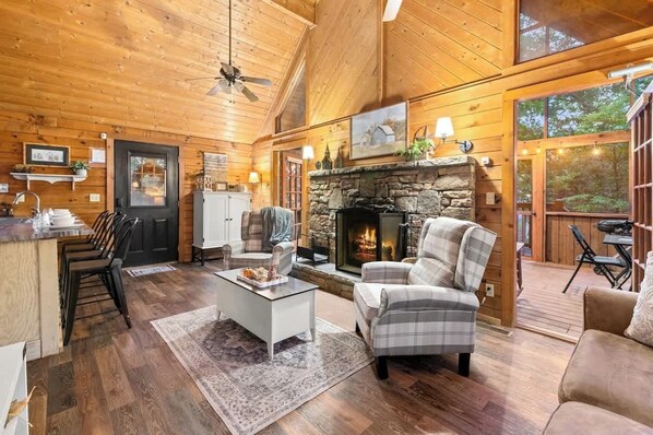 Älytelevisio, takka