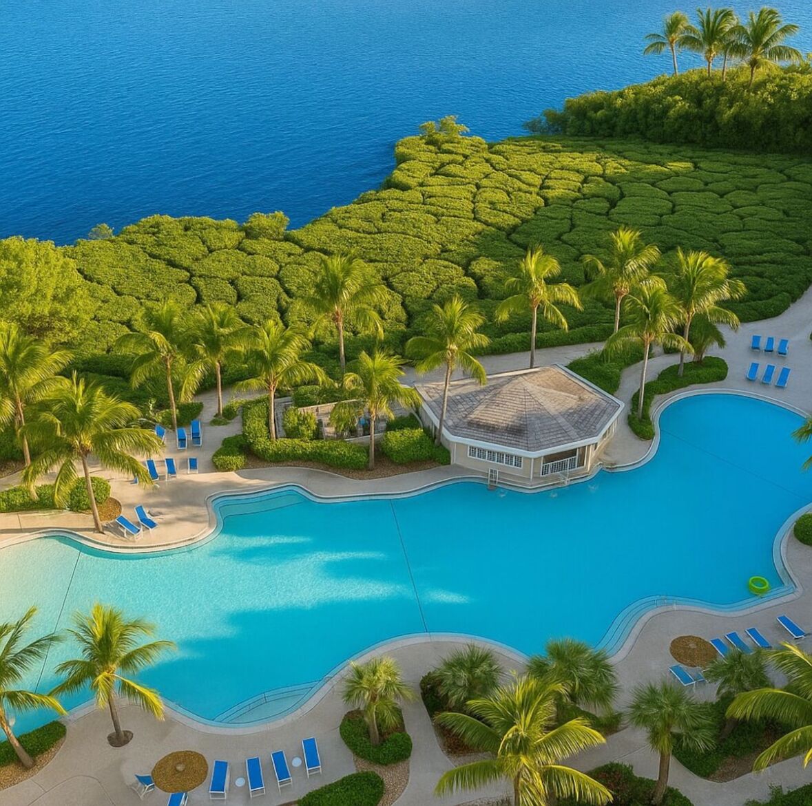 室外泳池、暖水池