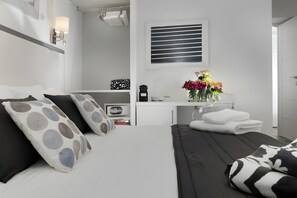 1 soverom, strykejern/-brett, wi-fi og sengetøy