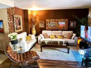 Living area - Luxurious apartment in downtown area (València)