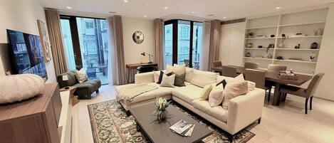 TV, foosball, stereo, offices