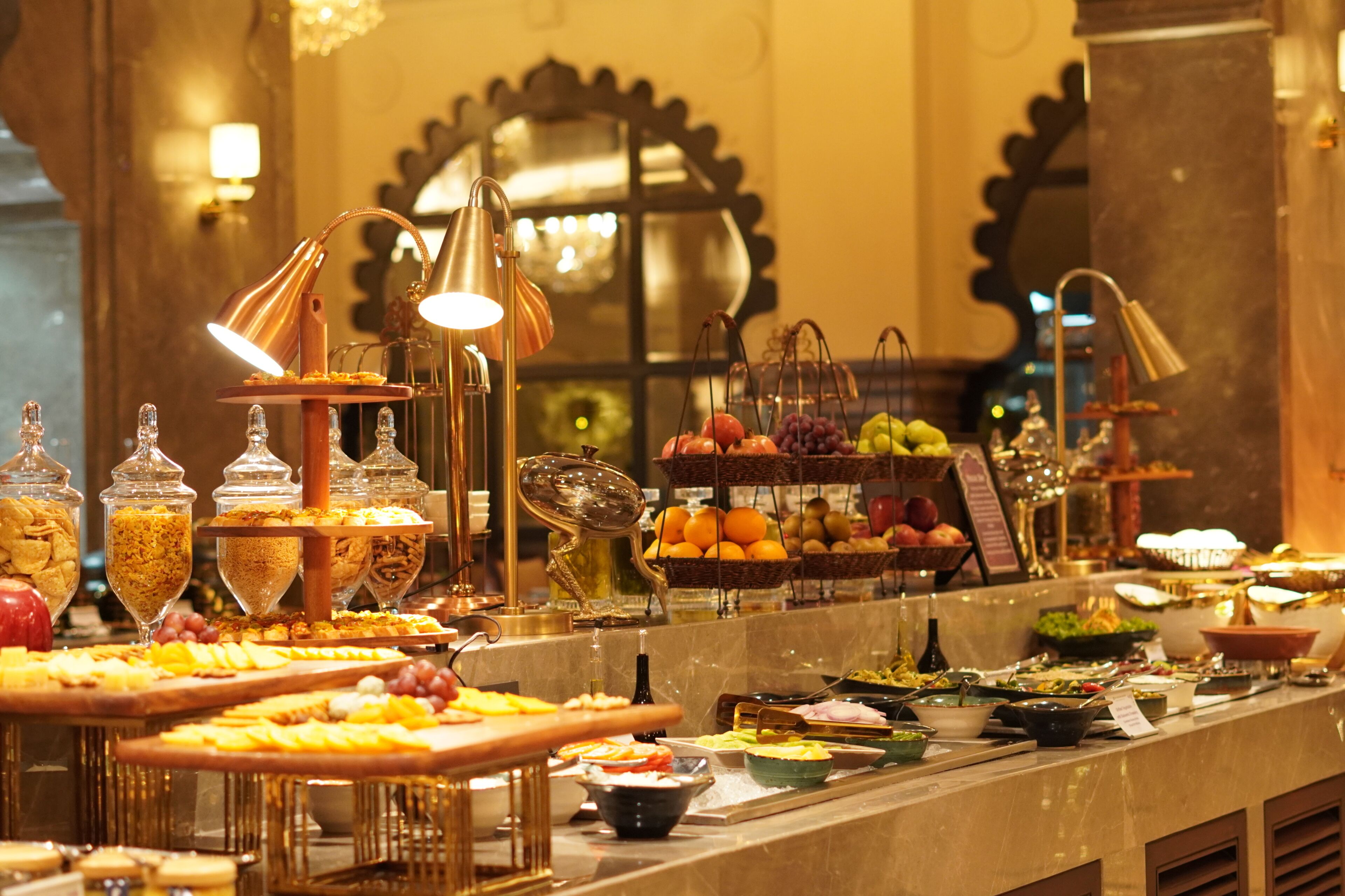 Gratis morgenmadsbuffet hver dag