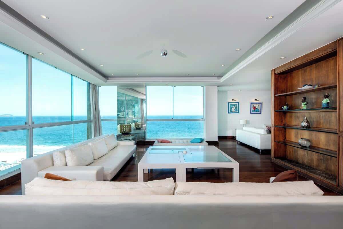 Adv001 Luxurious Penthouse For 10 On Copa's Beach - Copacabana