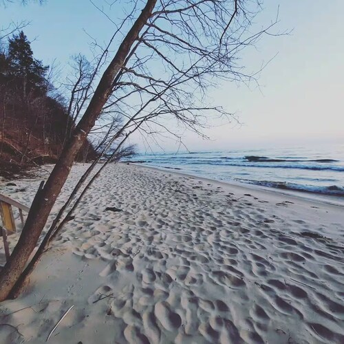 Firepit, Deck & Views | Stairs to Lake Michigan