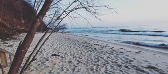 Firepit, Deck & Views | Stairs to Lake Michigan