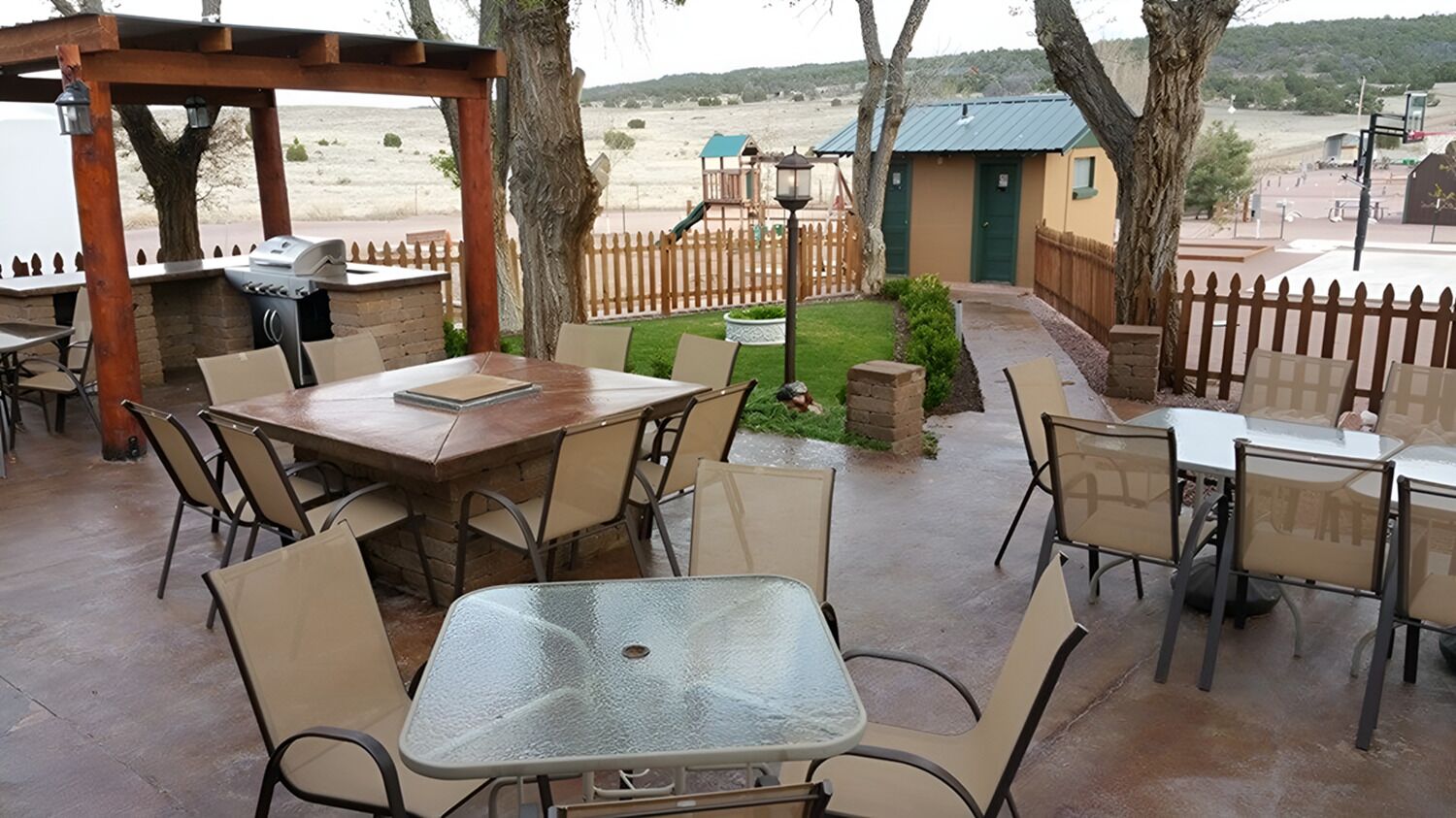 Udendørs spisemuligheder