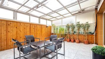 Façana frontal de l'allotjament