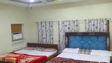 Premium bedding, free WiFi, bed sheets