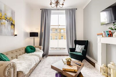 Spacious Flat with Terrace in Central London Kings Cross