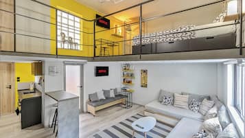 1 makuuhuone, työpöytä, silitysrauta/-lauta, ilmainen Wi-Fi