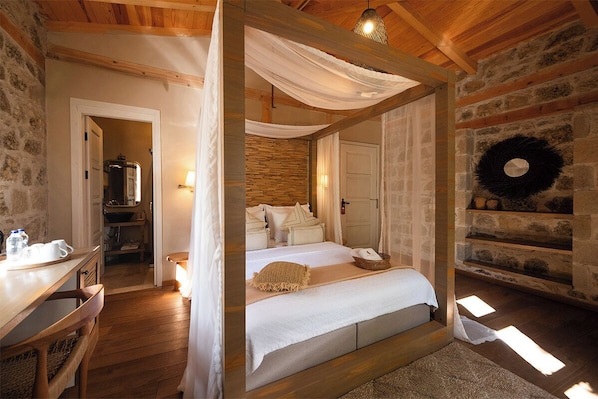 Deluxe Double Room | Desk, laptop workspace, free WiFi - Perlacia Adatepe (Ayvacik)