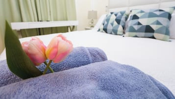 2 chambres, coffres-forts dans les chambres, fer et planche Ă repasser