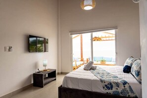 3 chambres, coffre-fort, accès au Wi-Fi (inclus)