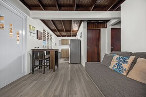Villa, Private Pool | Living area | 32-inch LED TV with cable channels