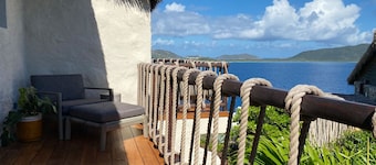 Upper‑Level Suite with Loft & Private Deck in BVI