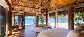 Secluded Beachfront Teepee Villa w/ Ocean Views