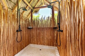 Spa - Secluded Beachfront Teepee Villa w/ Ocean Views (Buck Island)