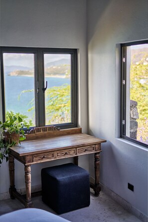 Interior - Romantic Ocean Sunset Villa with Private Patio (Buck Island)