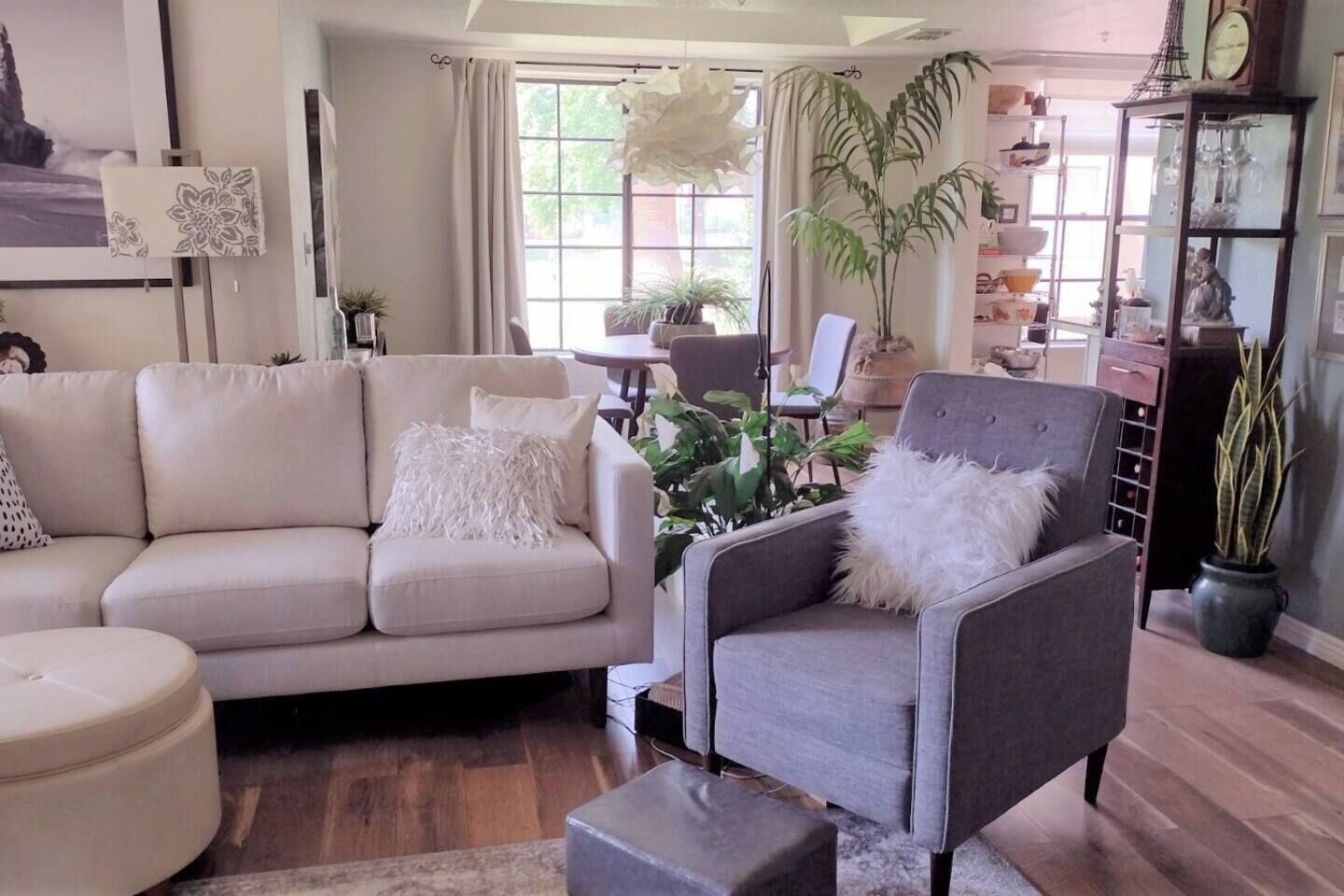 Télévision, cheminée